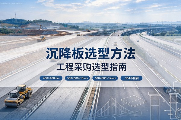 陆良沉降板选择方法