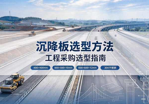 陆良沉降板选择方法